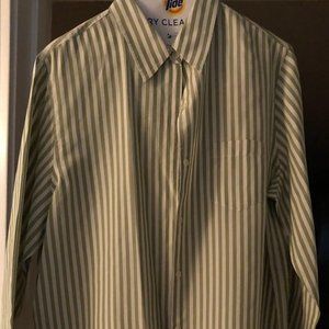 Ladies button down permanent press shirt